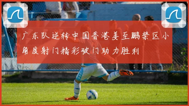 广东队逆转中国香港姜至鹏禁区小角度射门精彩破门助力胜利
